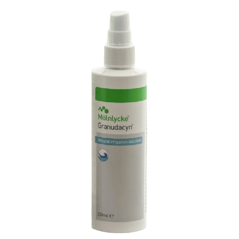 GRANUDACYN irigačný roztok na rány 250 ml