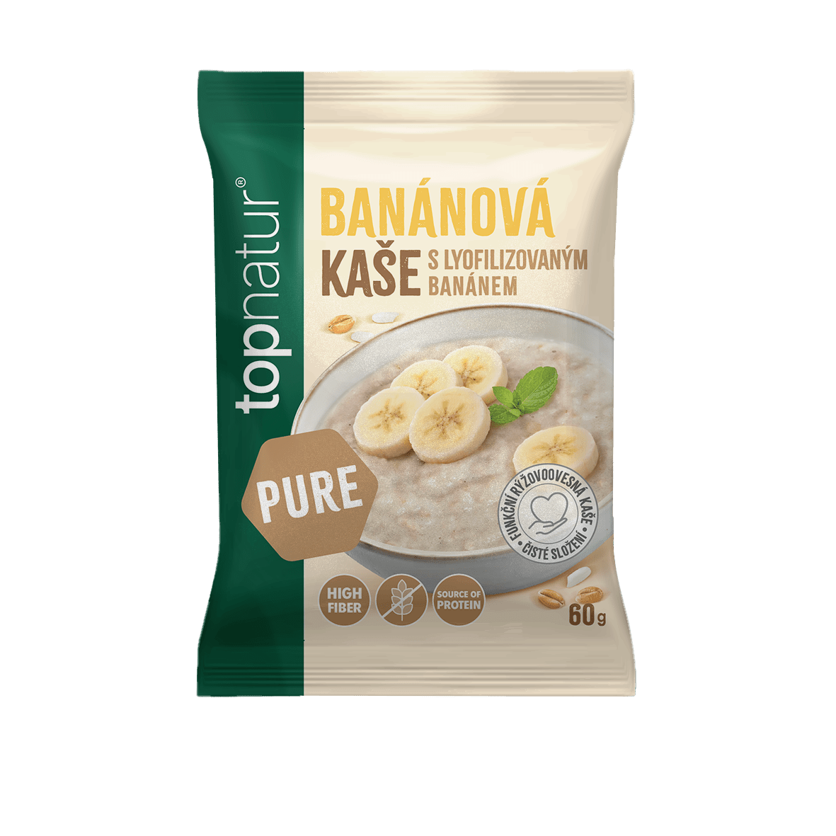 TOPNATUR Pure kaša Banán 60 g