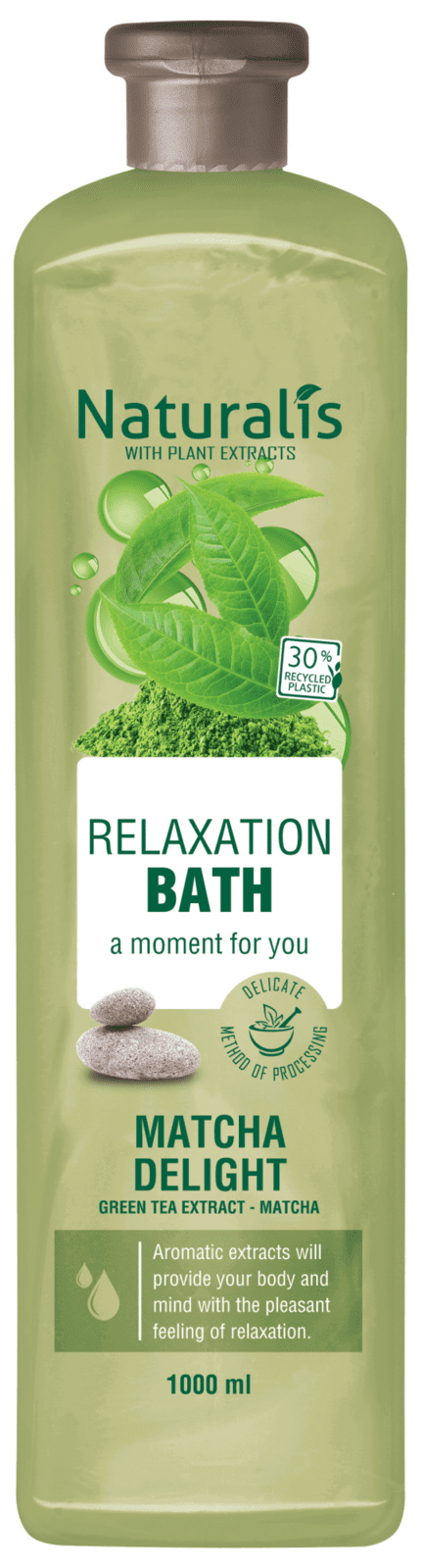 NATURALIS Relaxační lázeň Matcha Delight 1 l