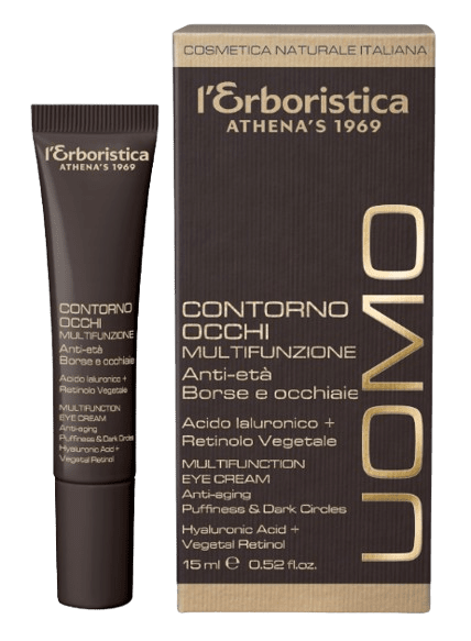 ERBORISTICA UOMO Pánsky očný krém proti vráskam, kruhom a vačkom 15 ml