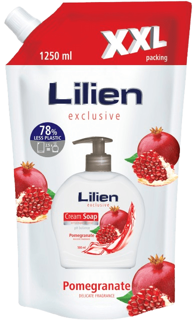 LILIEN Tekuté mydlo Pomegranate Milk XXL 1250 ml