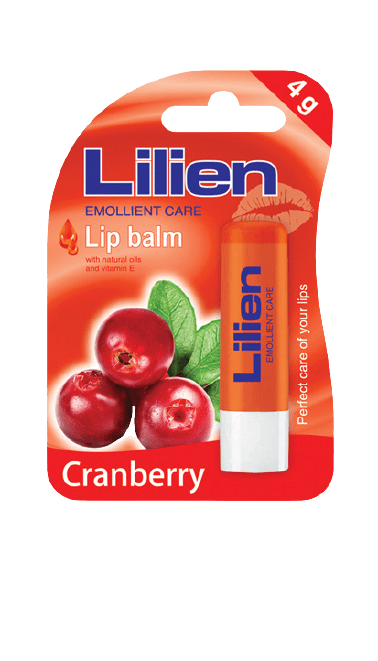 LILIEN Balzam na pery Brusnica 4 g