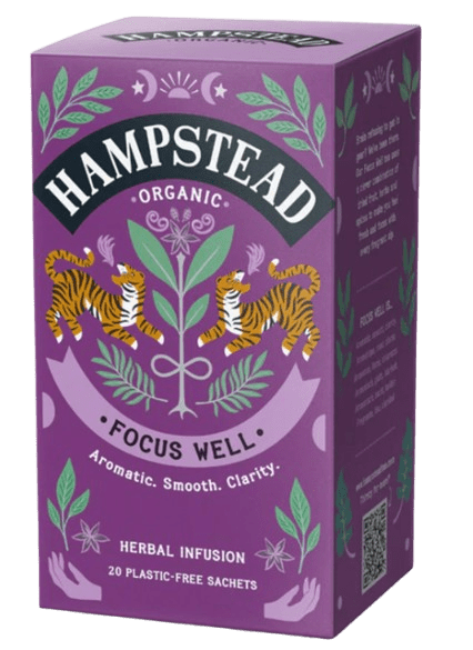 HAMPSTEAD TEA BIO Bylinný čaj na podporu sústredenia 20