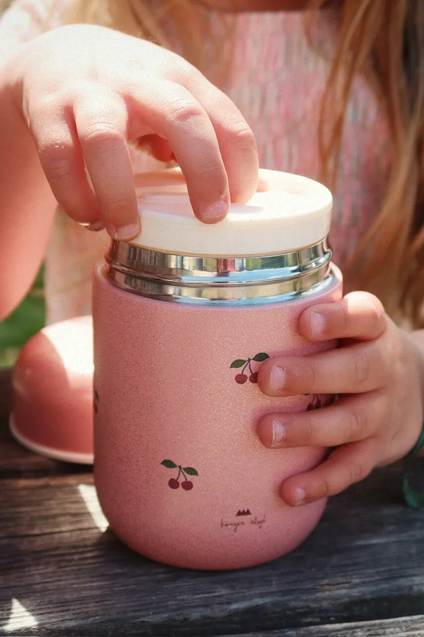 Detská termoska Konges Sløjd GLITTER THERMO FOOD JAR