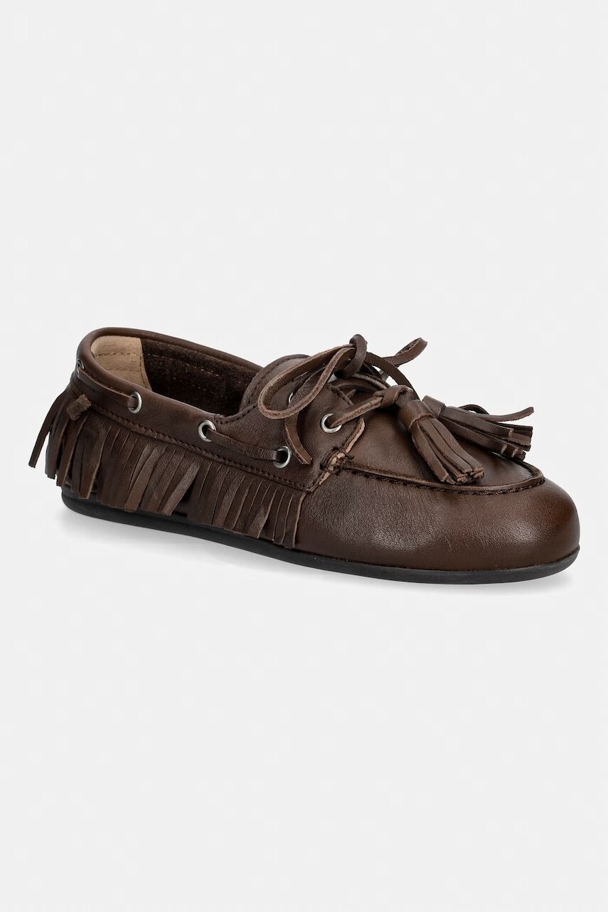 Posa mokasíny dámske semišové Boat Loafer Native Tassel