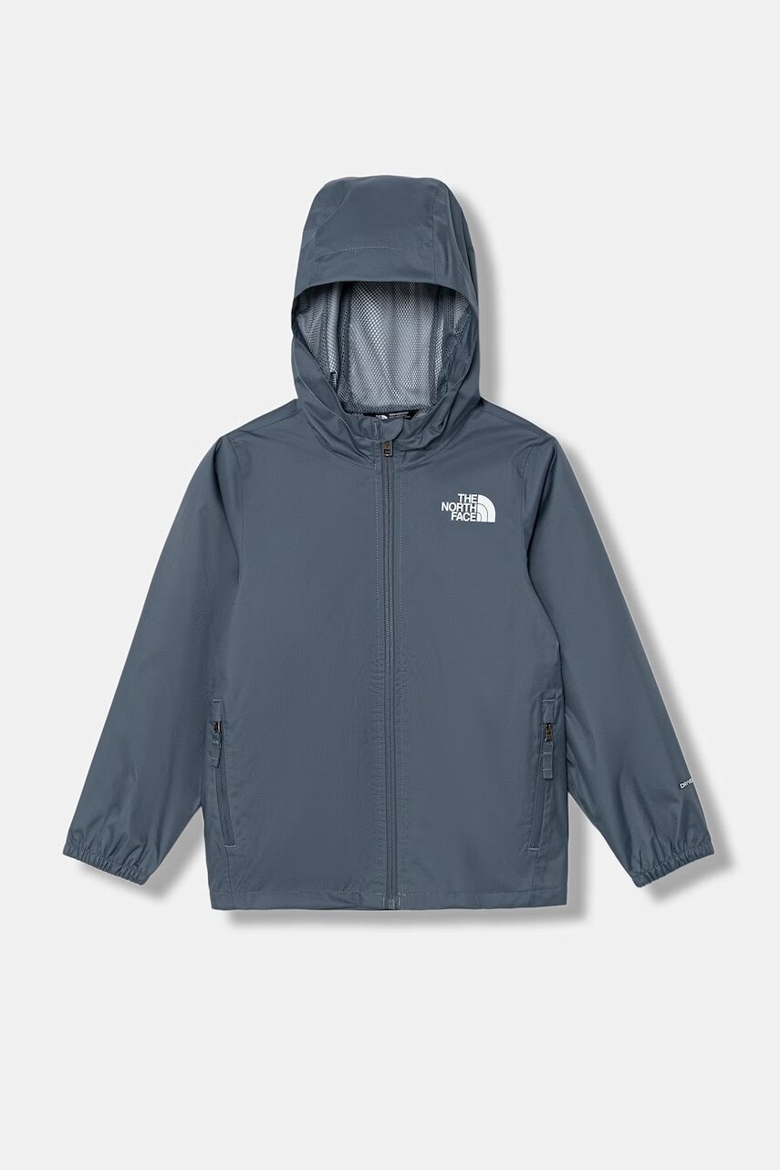 The North Face prechodná bunda detská TEEN ZIPLINE RAIN JACKET