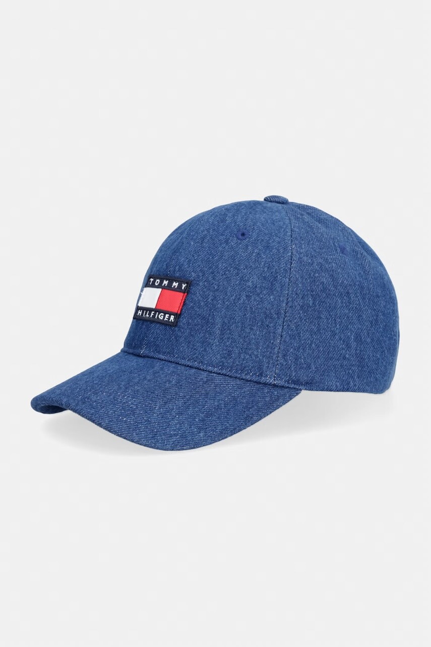 Tommy Hilfiger čiapka so šiltom detská rifľová