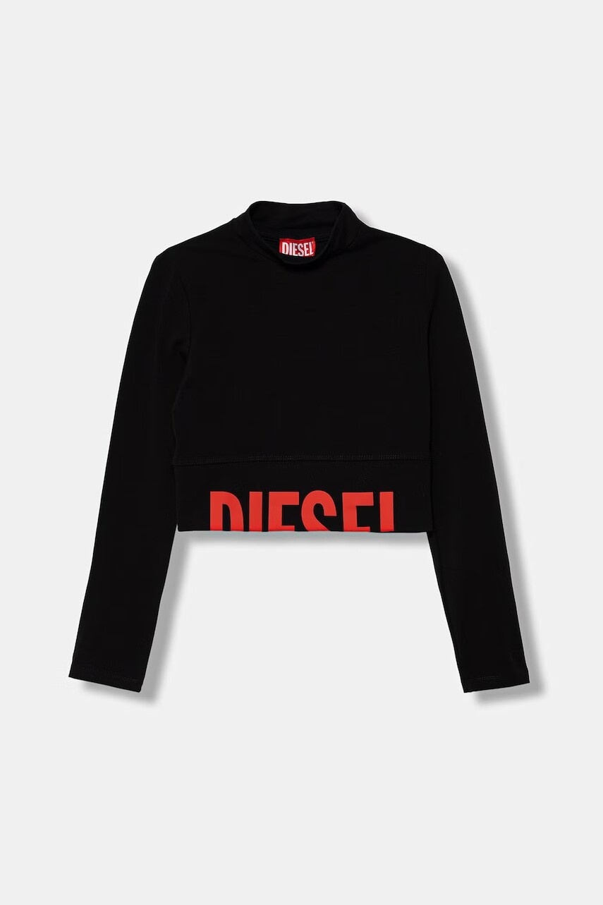 Diesel tričko s dlhým rukávom detské bavlnené s elastanom TCEFILS T-SHIRT