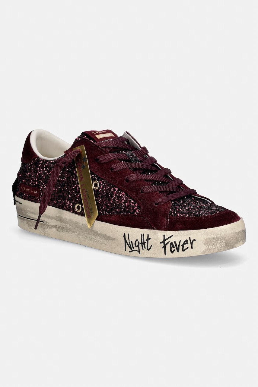 Crime London SK8 DELUXE sneakers dámske semišové