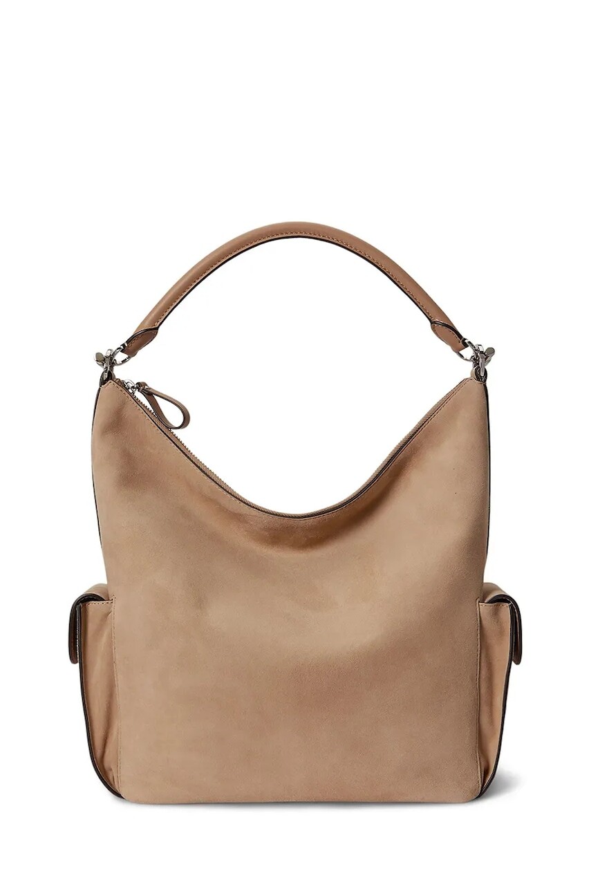 Lauren Ralph Lauren kabelka typu tote dámska semišová