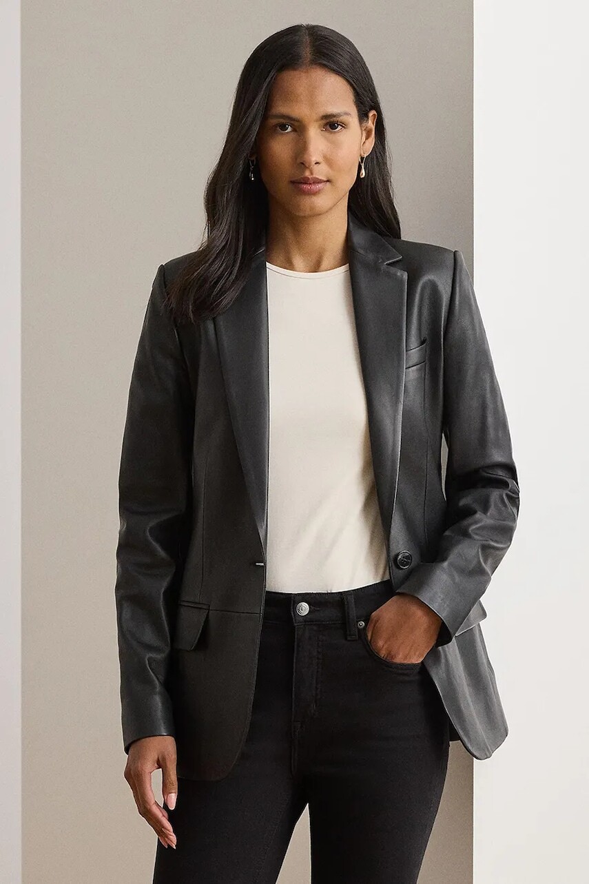 Lauren Ralph Lauren sako dámske kožené