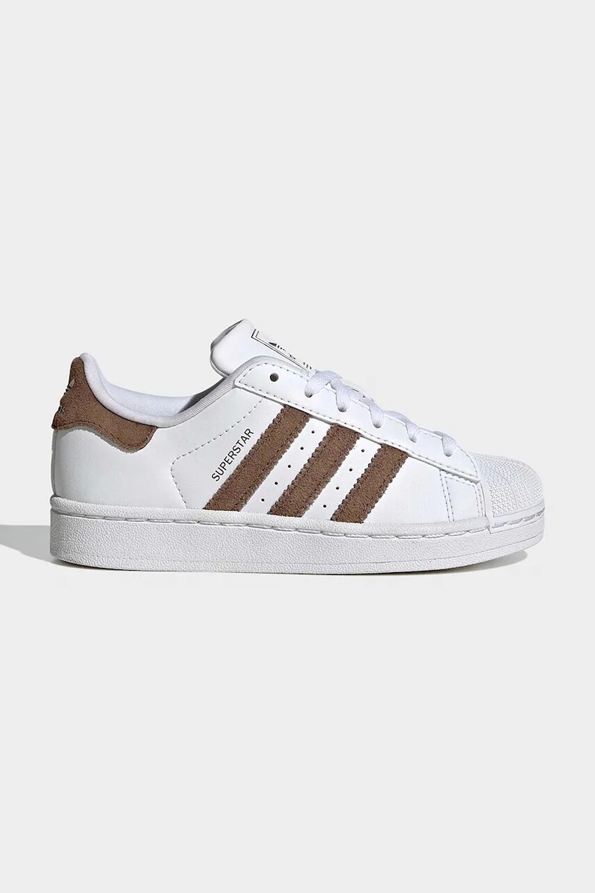 adidas Originals SUPERSTAR II sneakers detské kožené