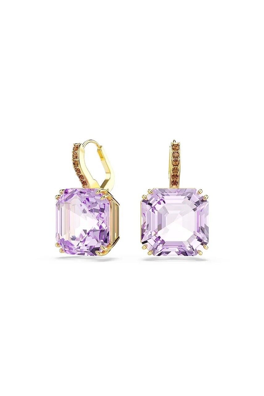Swarovski náušnice dámske pozlátené swarovski kryštál MILLENIA