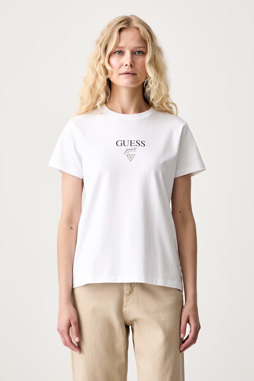 Guess Jeans tričko detské bavlnené s elastanom