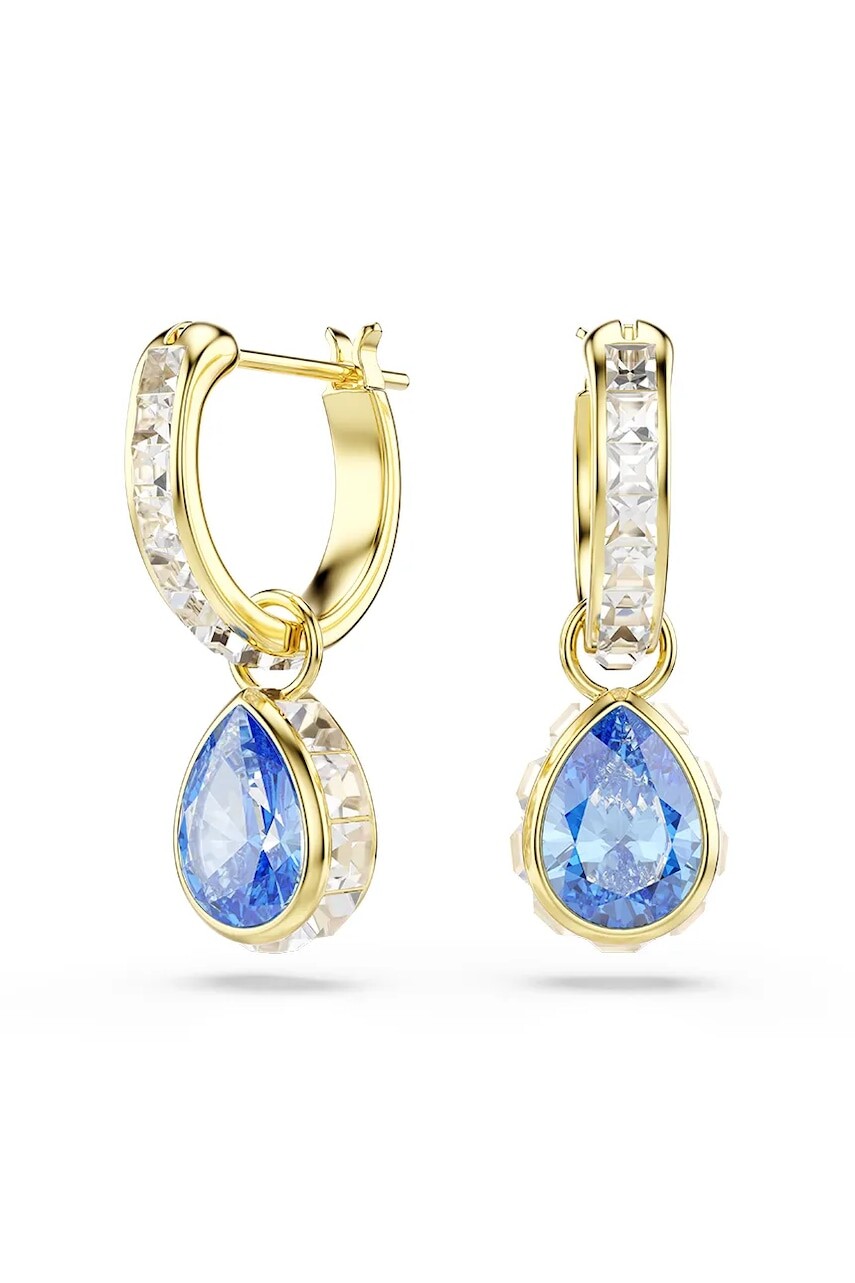 Swarovski náušnice dámske pozlátené zirkónové CHROMA