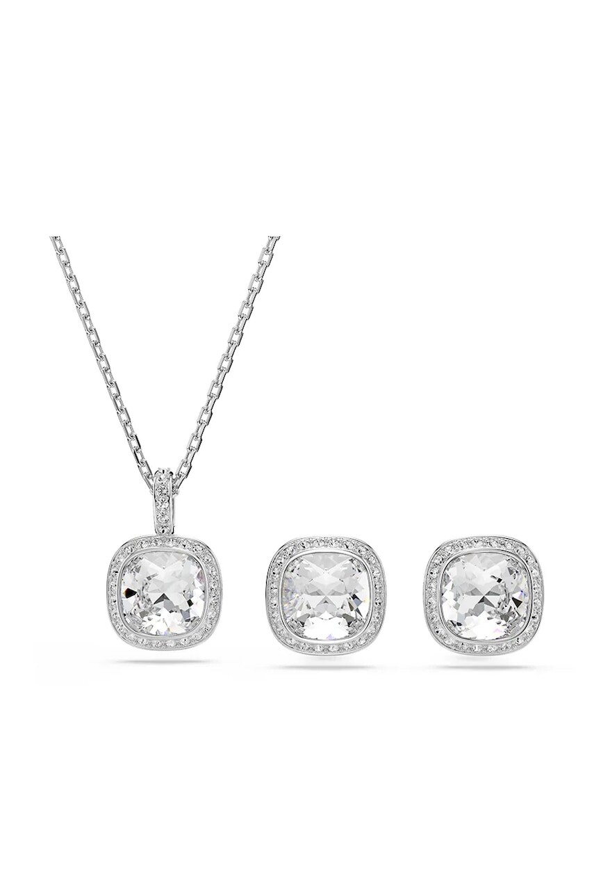 Swarovski náhrdelník a náušnice dámske kovové swarovski kryštál UNA