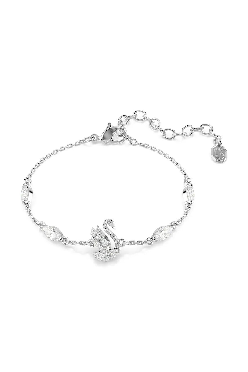 Swarovski náramok dámsky kovový so zirkónom