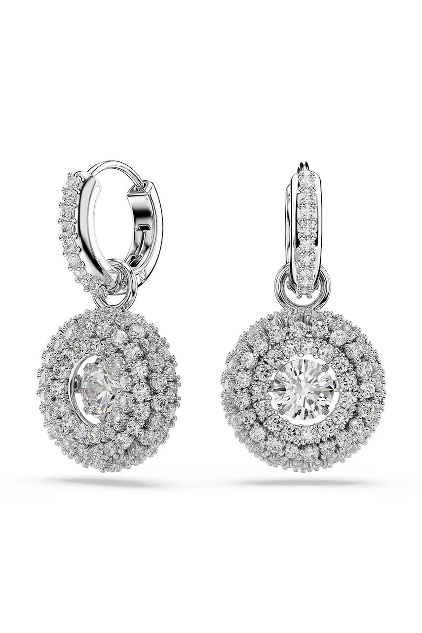 Swarovski náušnice dámske kovové so zirkónom SUBLIMA