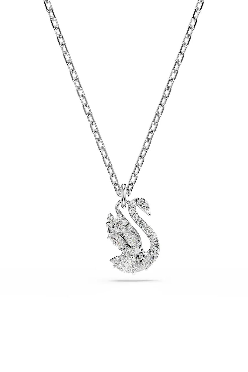 Swarovski náhrdelník s príveskom dámsky kovový so zirkónom
