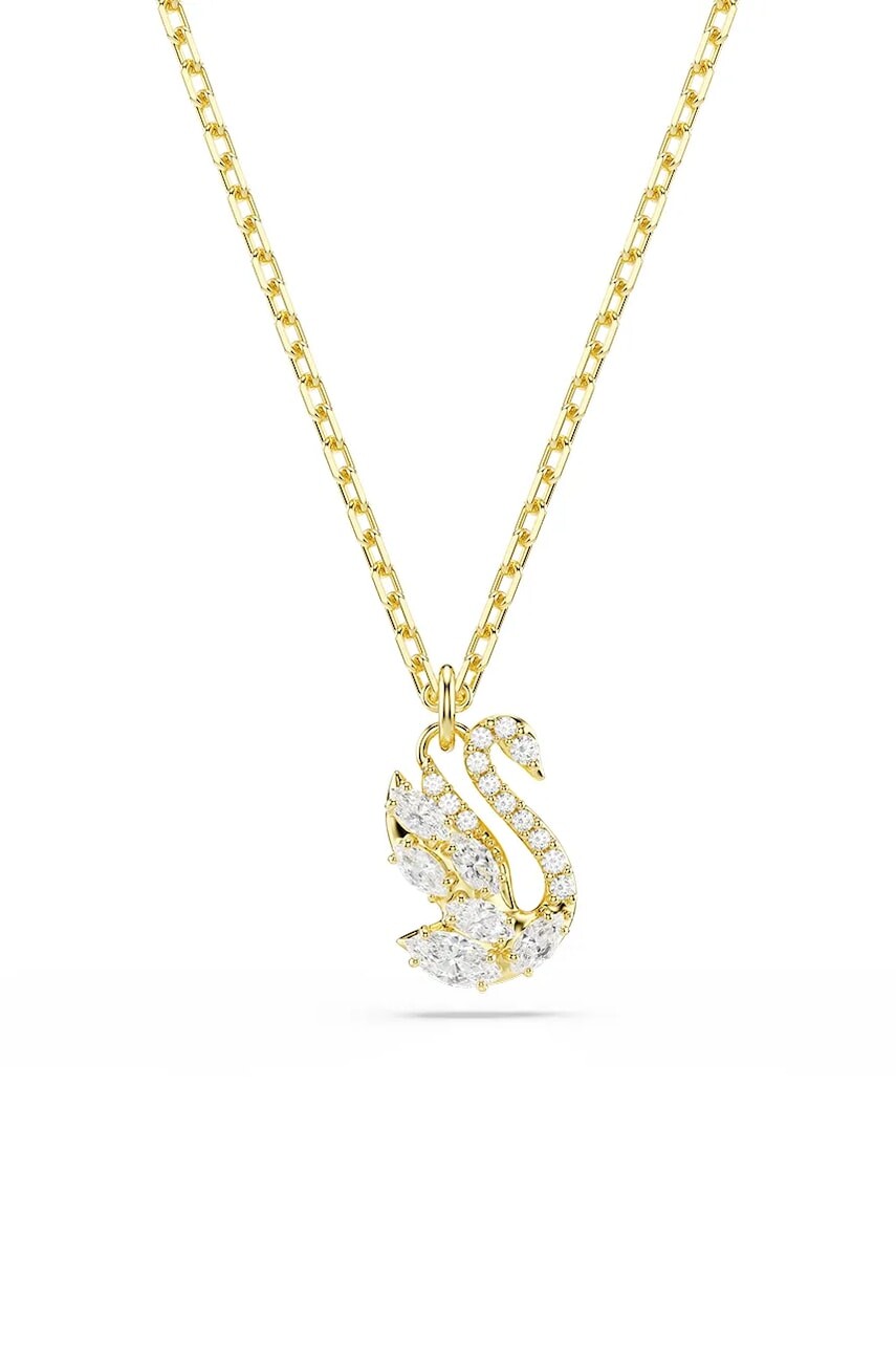 Swarovski náhrdelník s príveskom dámsky pozlátený so zirkónom