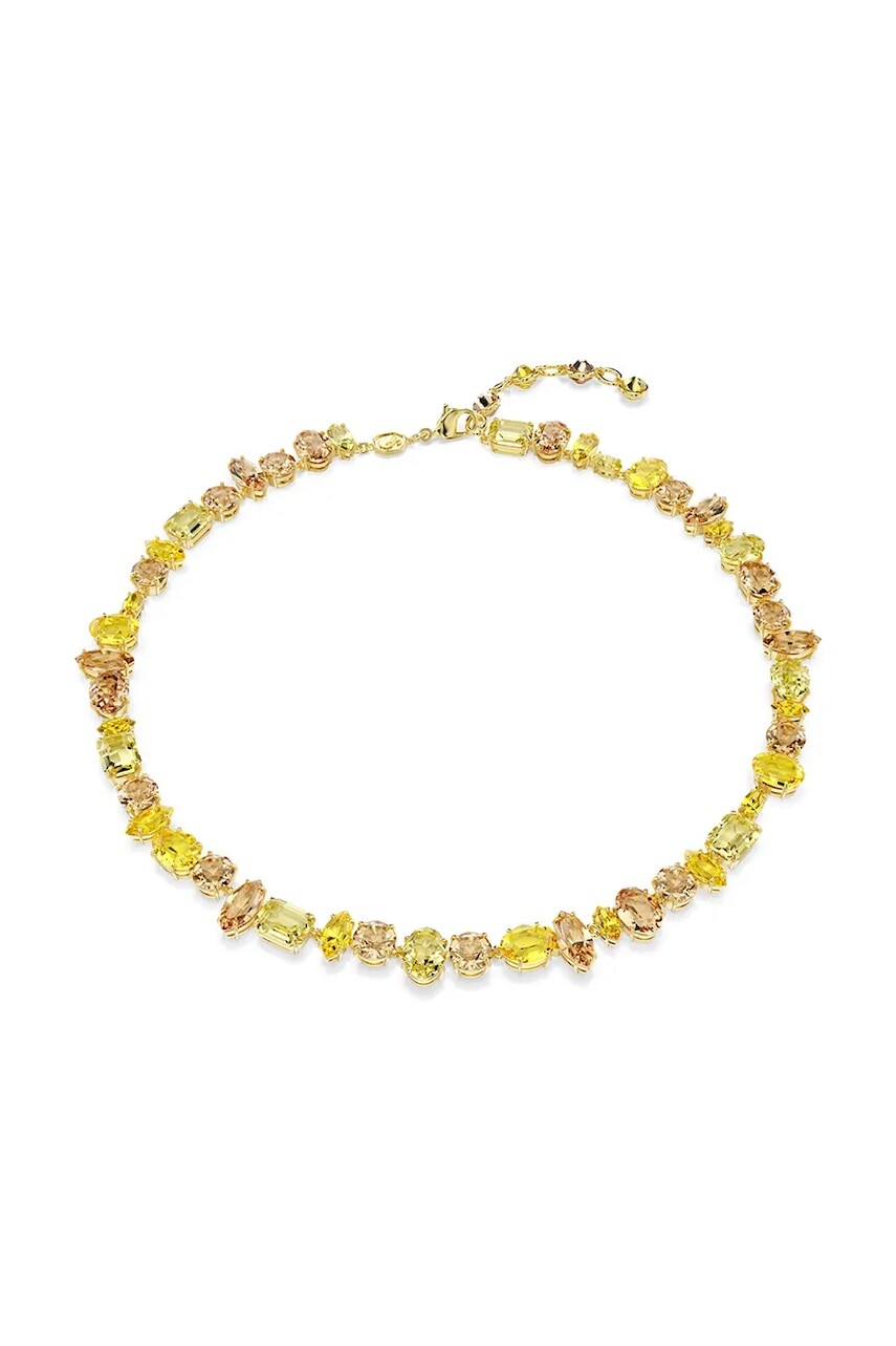 Swarovski náhrdelník dámsky pozlátený swarovski kryštál GEMA