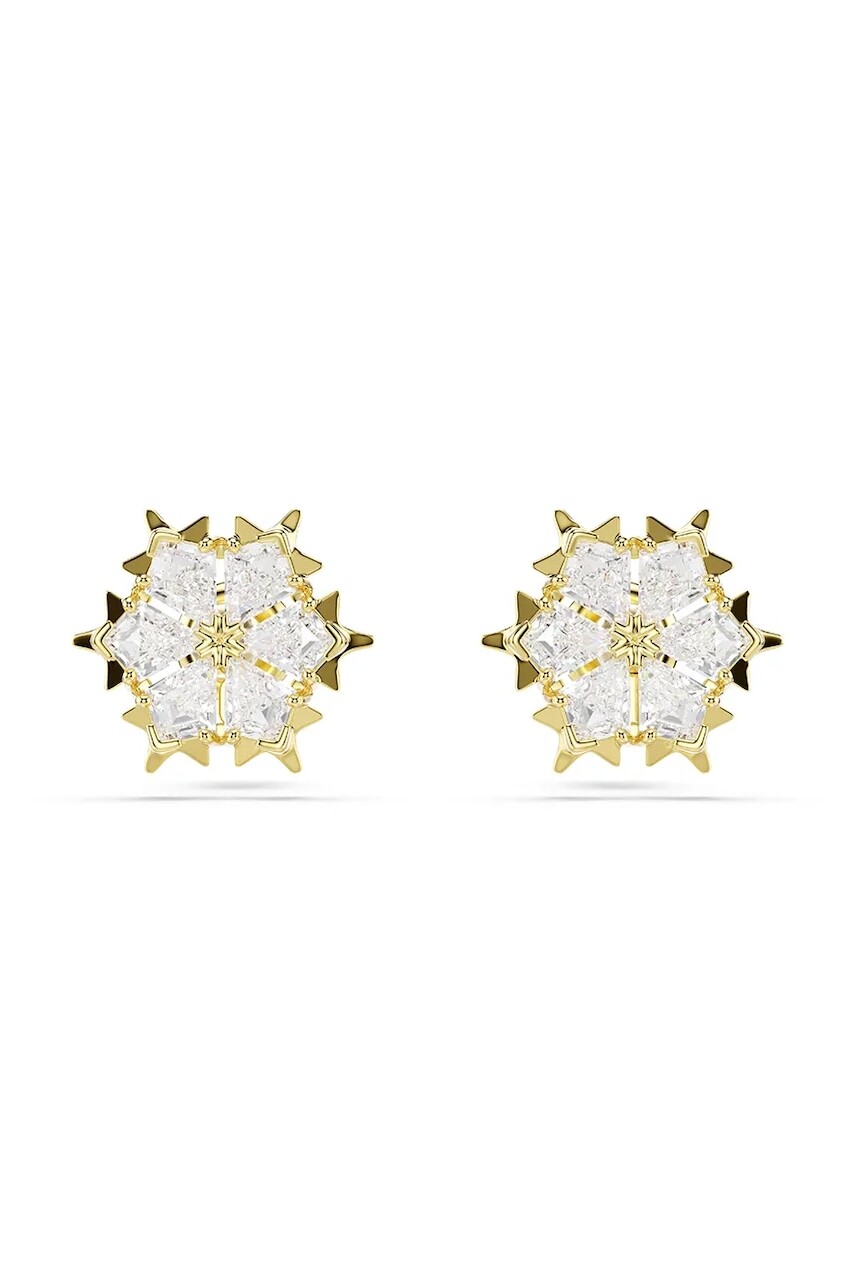 Swarovski náušnice dámske pozlátené zirkónové MAGIC