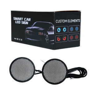 LED Devil Eyes – RGB svetelné oči do hmloviek s Bluetooth ovládaním