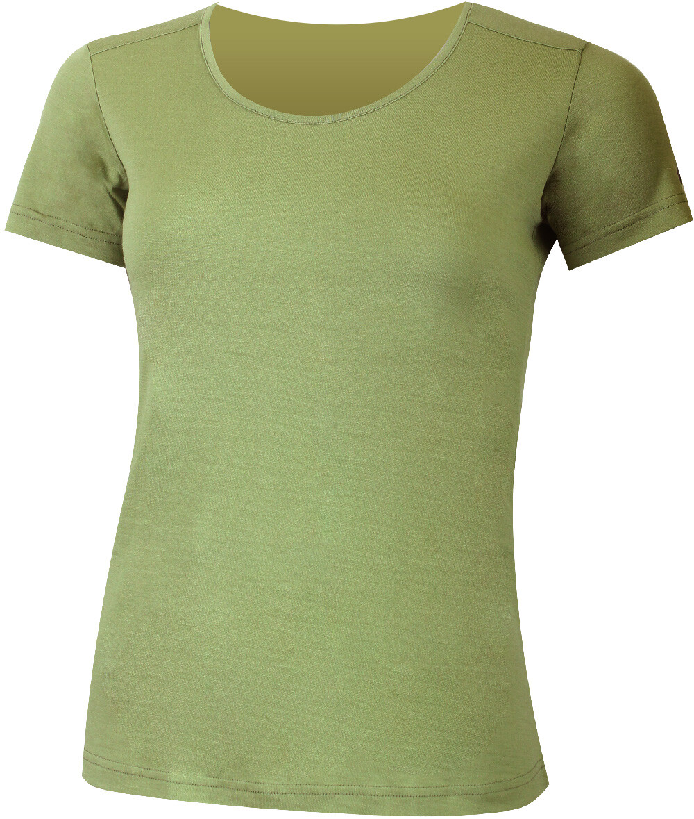 Lasting dámske merino tričko IRENA 6000 zelené Veľkosť: XL 8596445225556