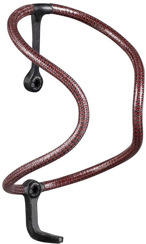 TOPEAK košík na fľašu FEZA CAGE KEVLAR CARBON MT16 červená Veľkosť: UNI