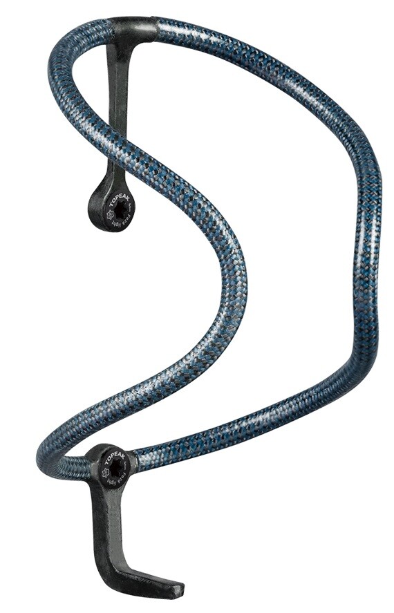 TOPEAK košík na fľašu FEZA CAGE KEVLAR CARBON MT16 modrá Veľkosť: UNI