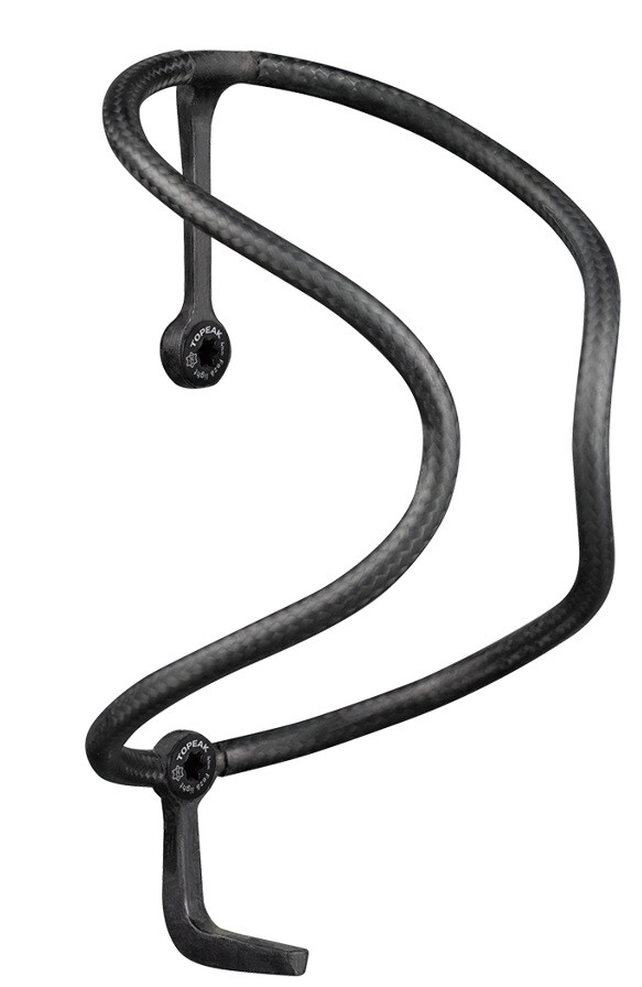 TOPEAK košík na fľašu FEZA CAGE TUBULAR CARBON G12 čierna Veľkosť: UNI