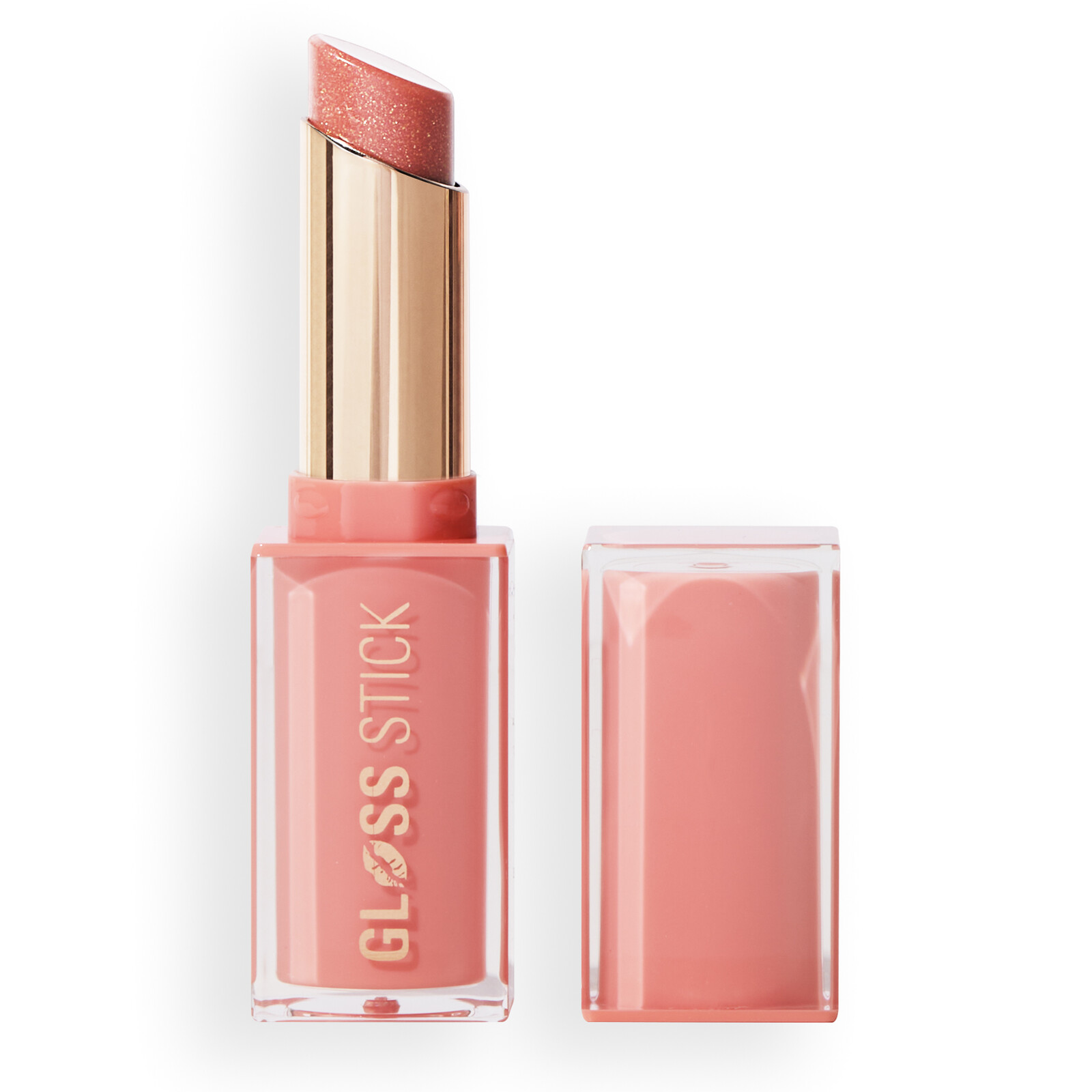 Revolution Rúž Put Lip Gloss Stick 3 g Shimmer Peach Sorbet Nude