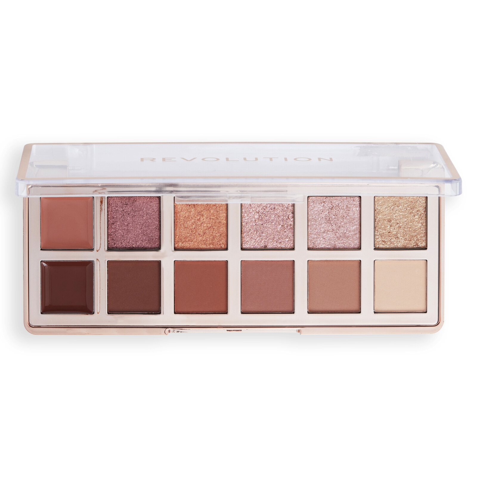 Revolution Paletka očných tieňov The True Icon Warm Nudes 8,4 g
