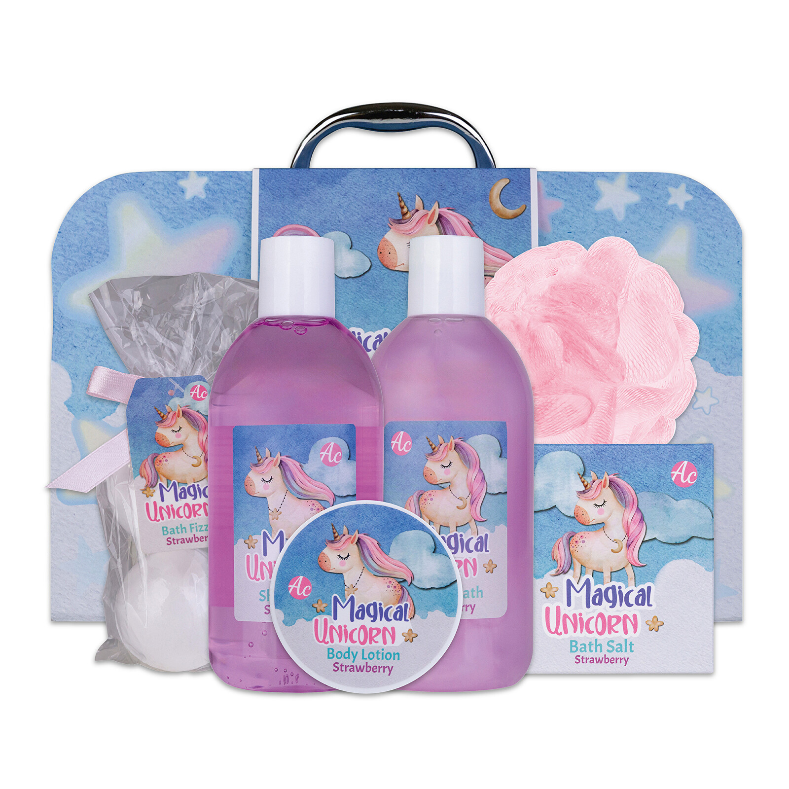 Accentra Darčeková sada v papierovom kufríku Magical Unicorn