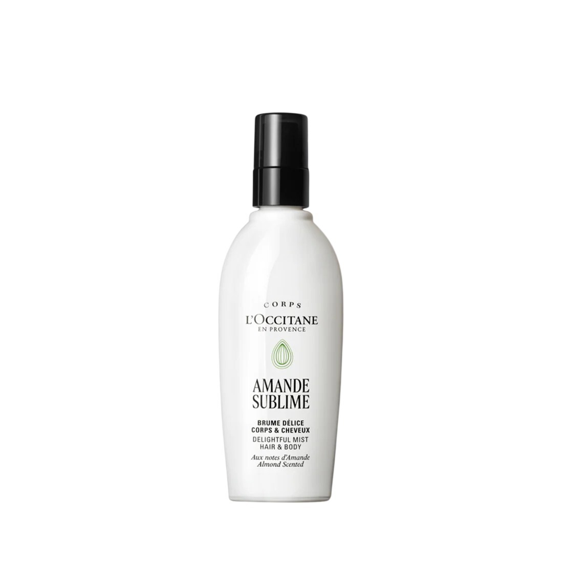 L'Occitane en Provence Hmla na telo a vlasy Amande Sublime Hair & Body Mist 100 ml
