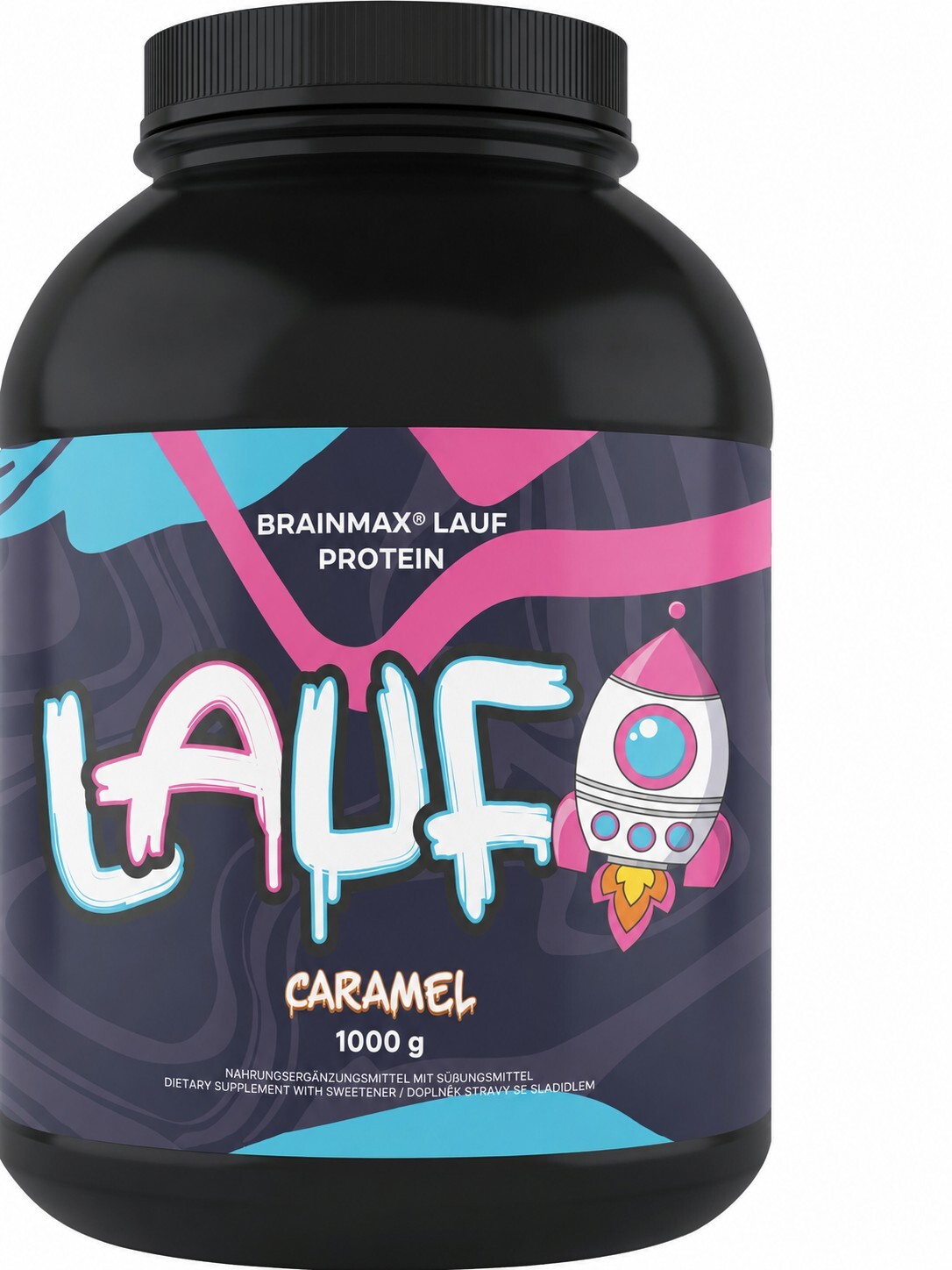BrainMax Lauf® Protein - Karamel 1000 g