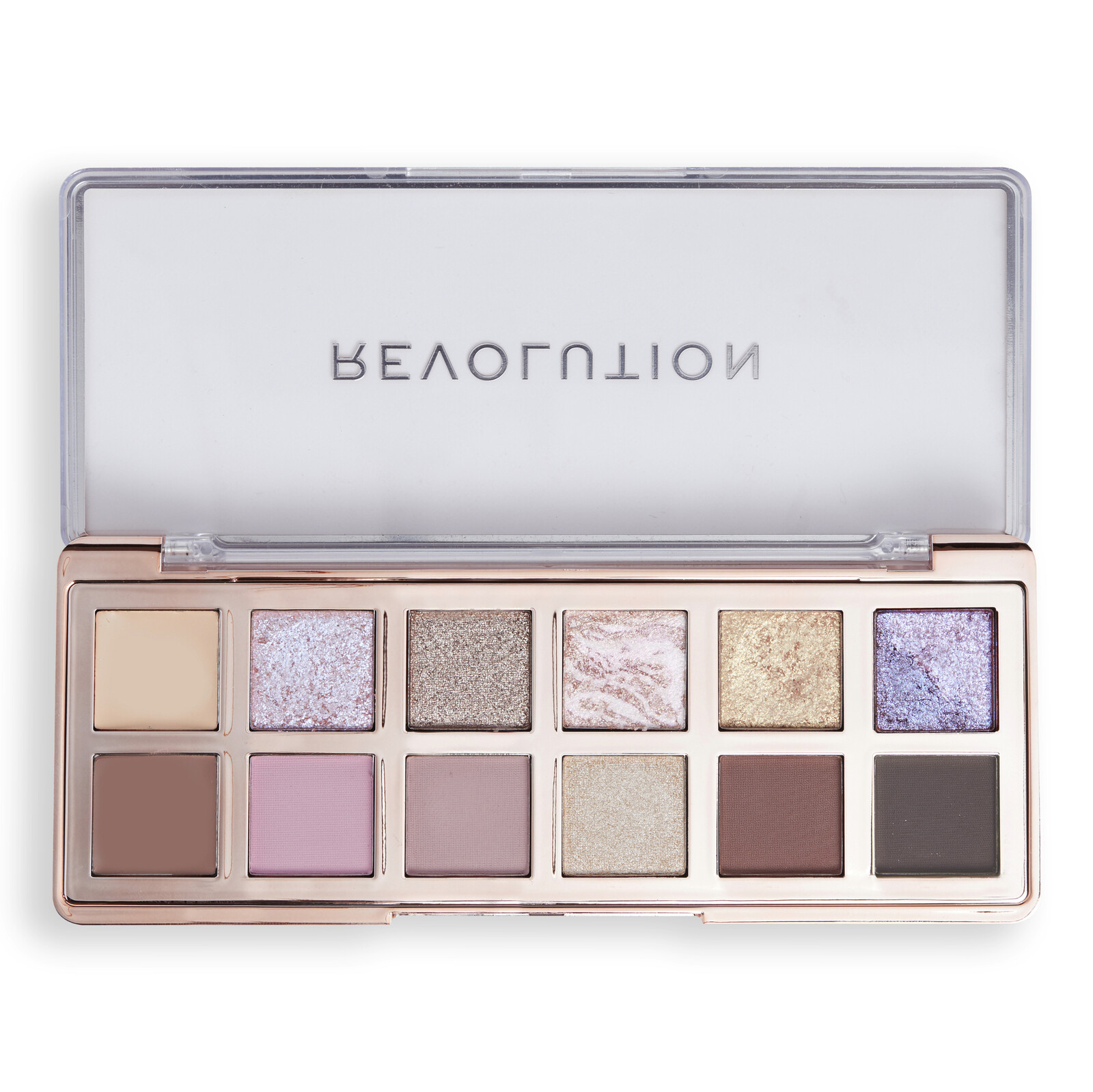 Revolution Paletka očných tieňov The Enchanted Icon Soft Pink Nudes 8,4 g