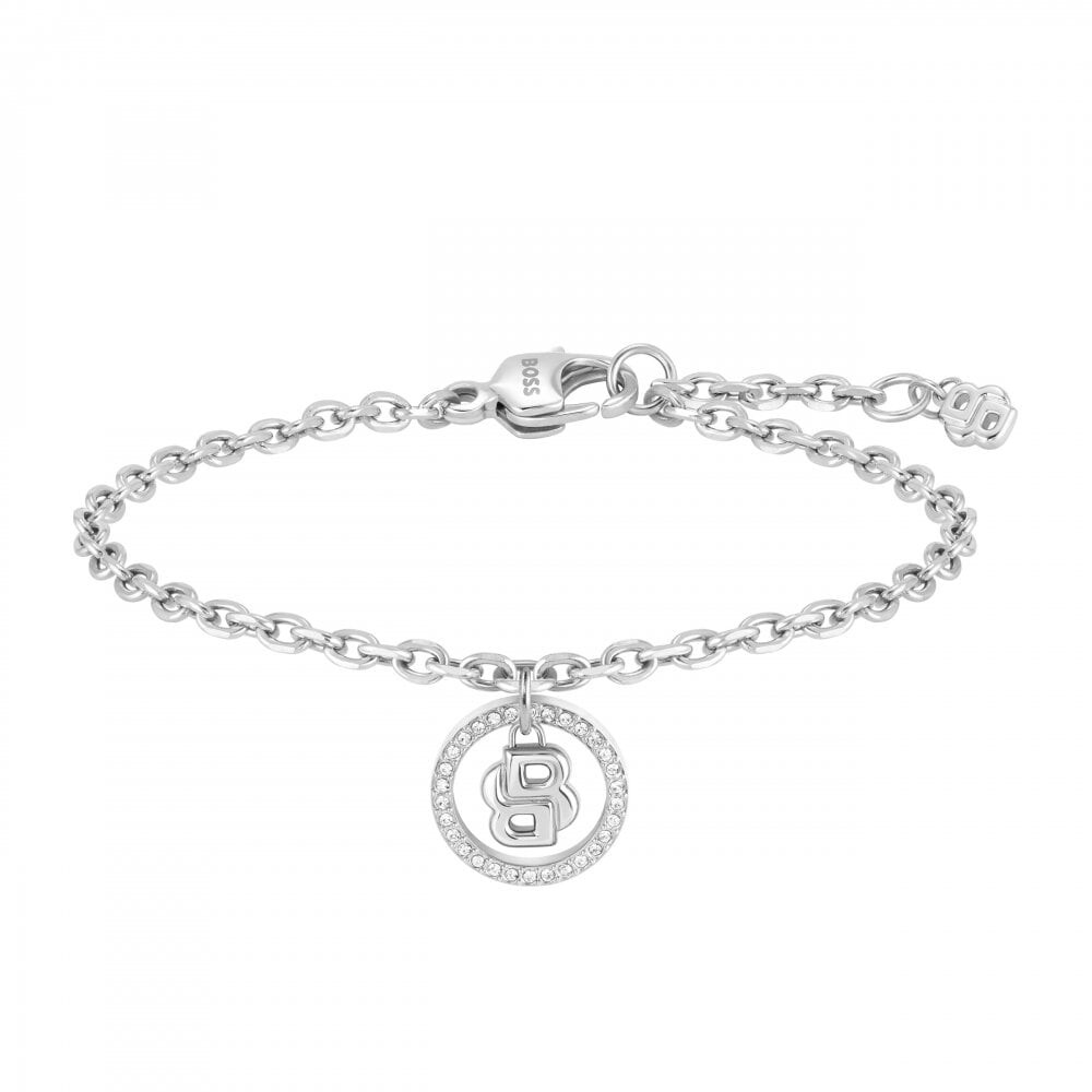 Hugo Boss Štýlový dámsky náramok z ocele Double B 1580806