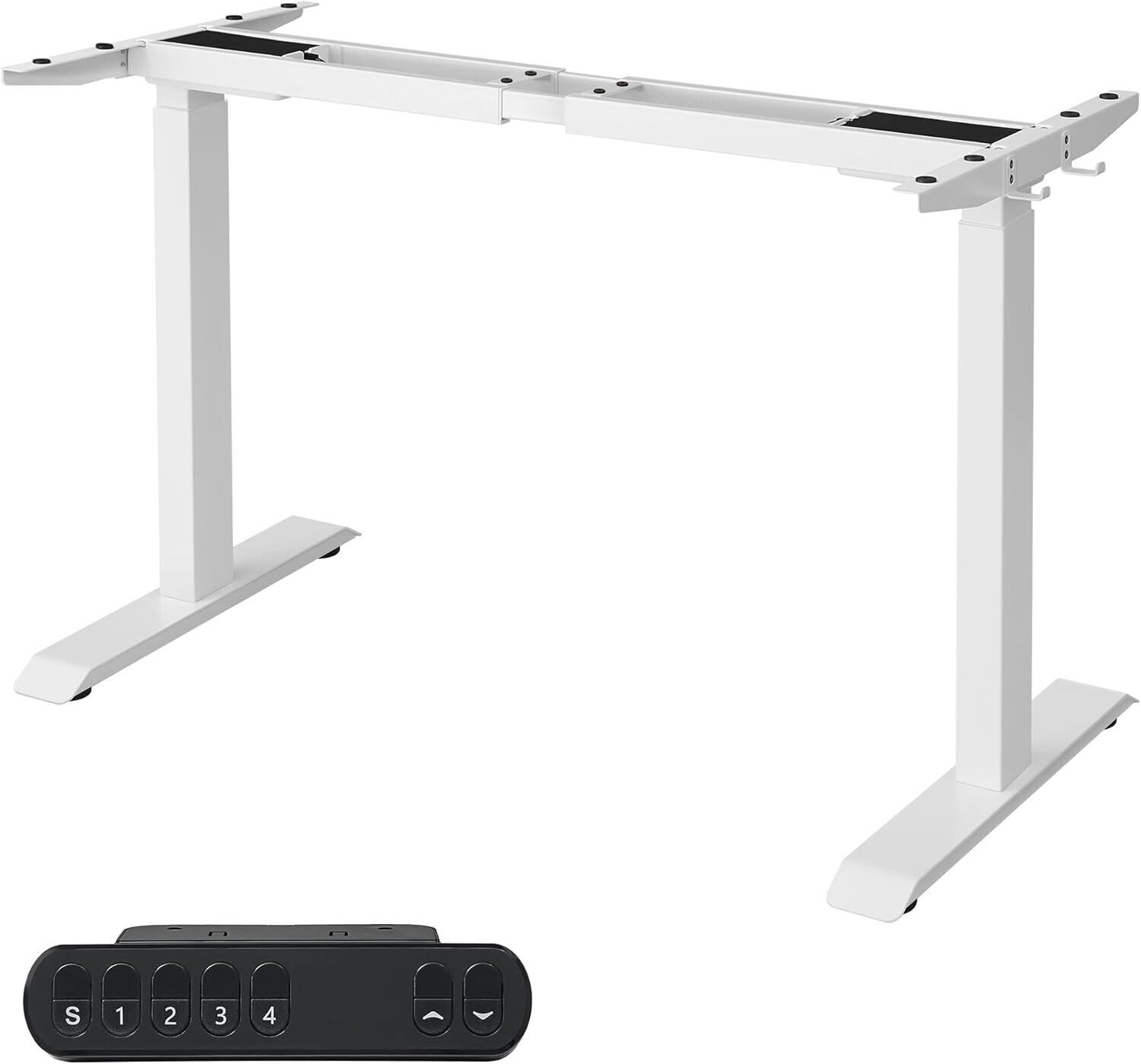 Elektrický nastavitelný rám stolu Protective bílý