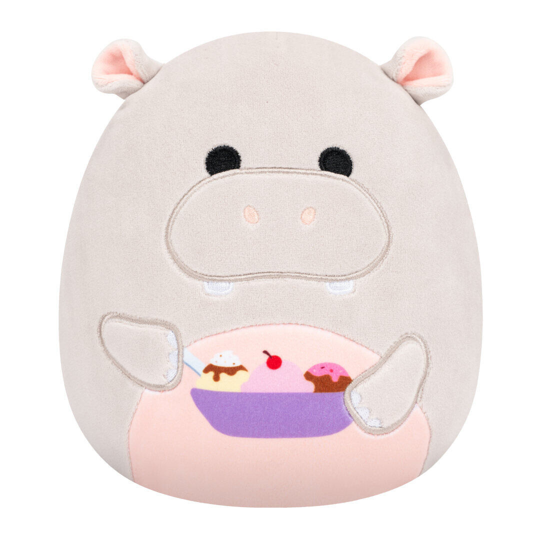 SQUISHMALLOWS Sivý hroch so zmrzlinou - Harrison