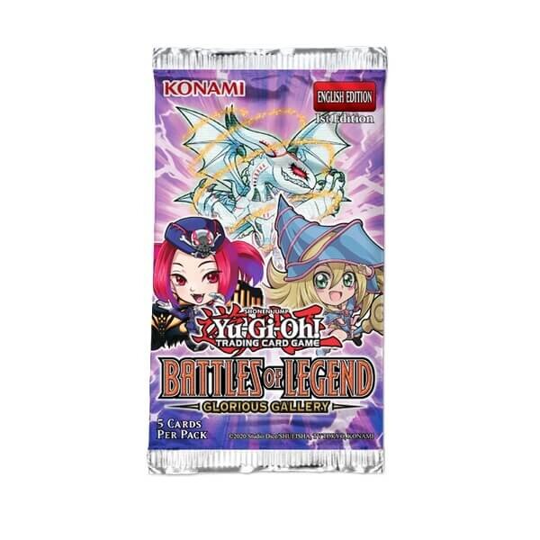 Konami Yu-Gi-Oh Battles of Legend: Glorious Gallery Booster