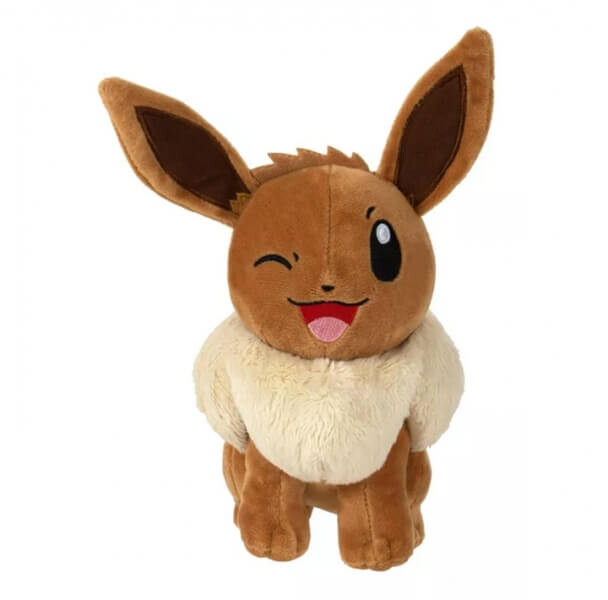 Jazwares Pokémon plyšák Eevee žmurkajúci 20 cm