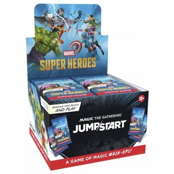 Wizards of the Coast Magic The Gathering Marvel Super Heroes Jumpstart Booster Box