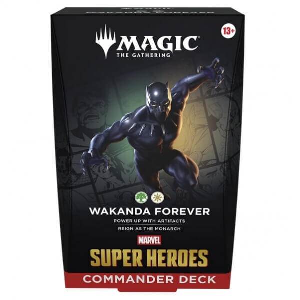 Wizards of the Coast Magic The Gathering Marvel Super Heroes Commander Deck - Wakanda Forever