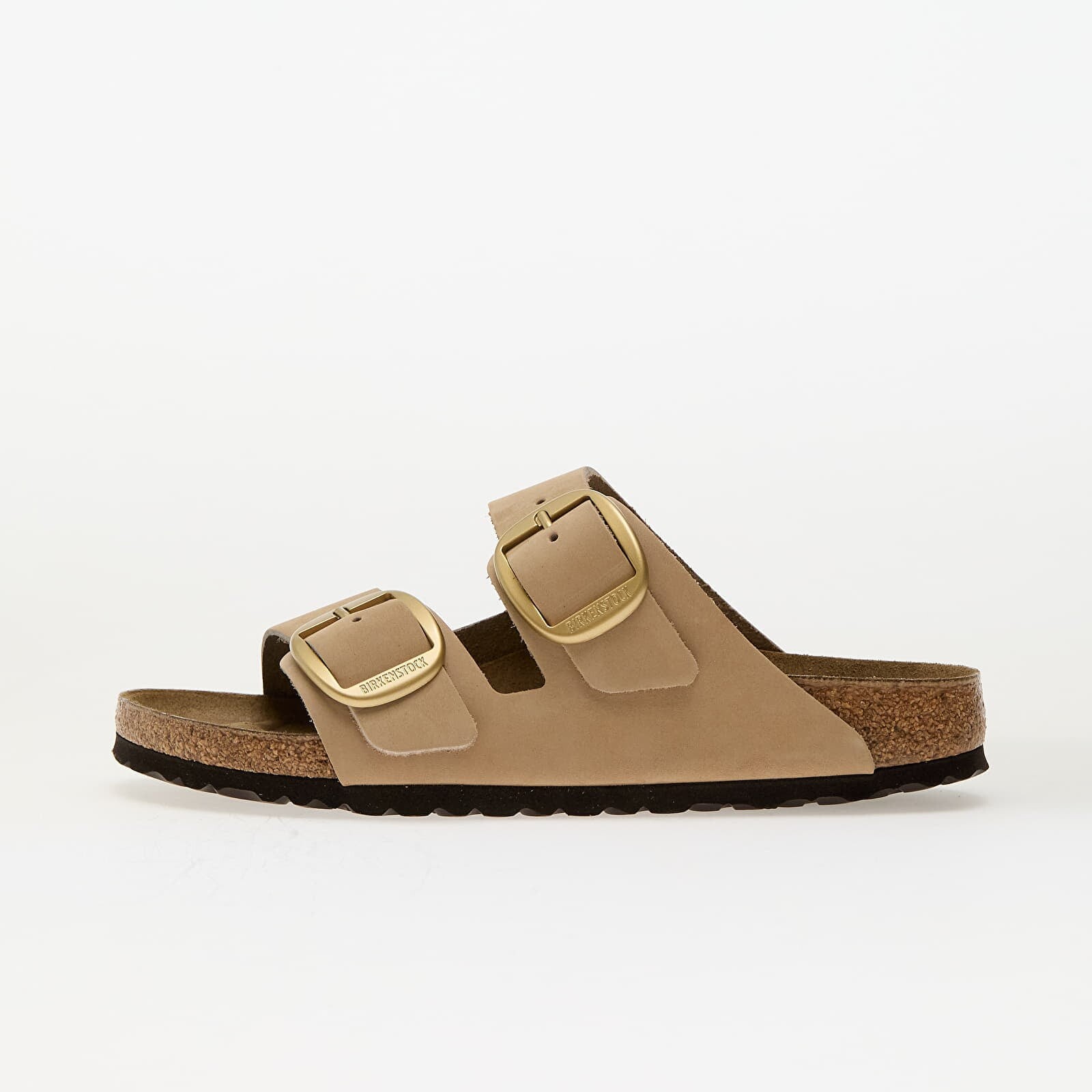 Tenisky Birkenstock Arizona Big Buckle Nubuk Leather Sandcastle EUR 37