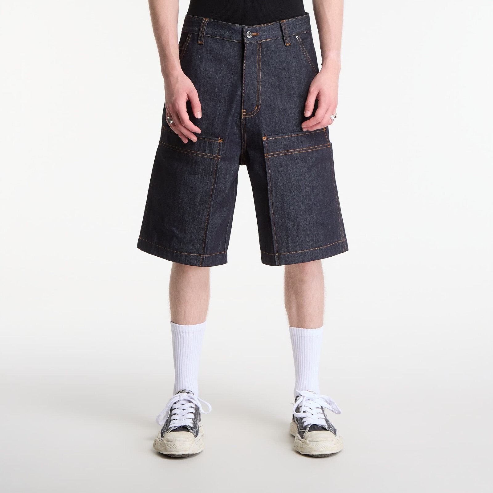 Šortky Wasted Paris Hammer Selvedge Short Selvedge Blue 32