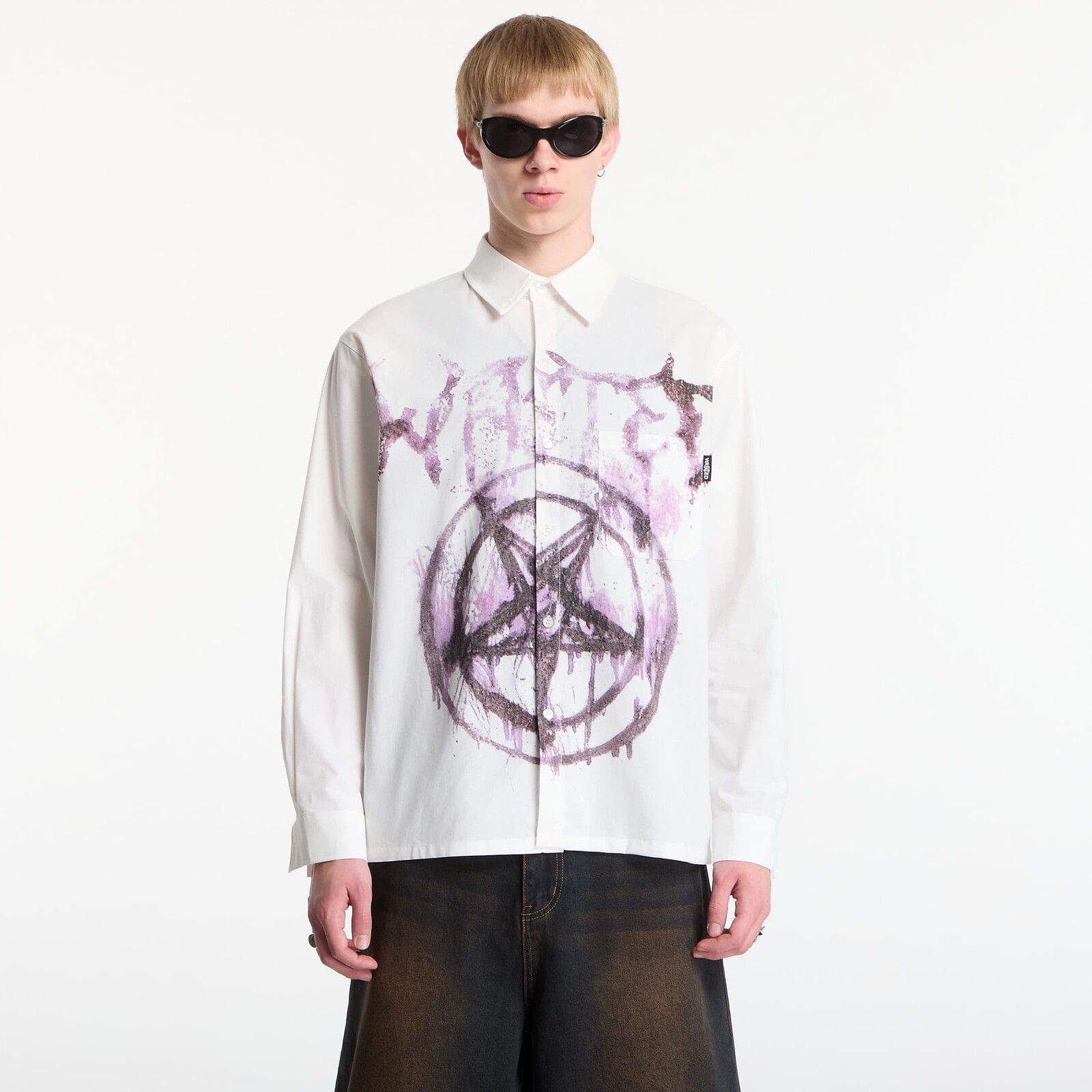 Košeľa Wasted Paris Banshee Shirt Natural White XL