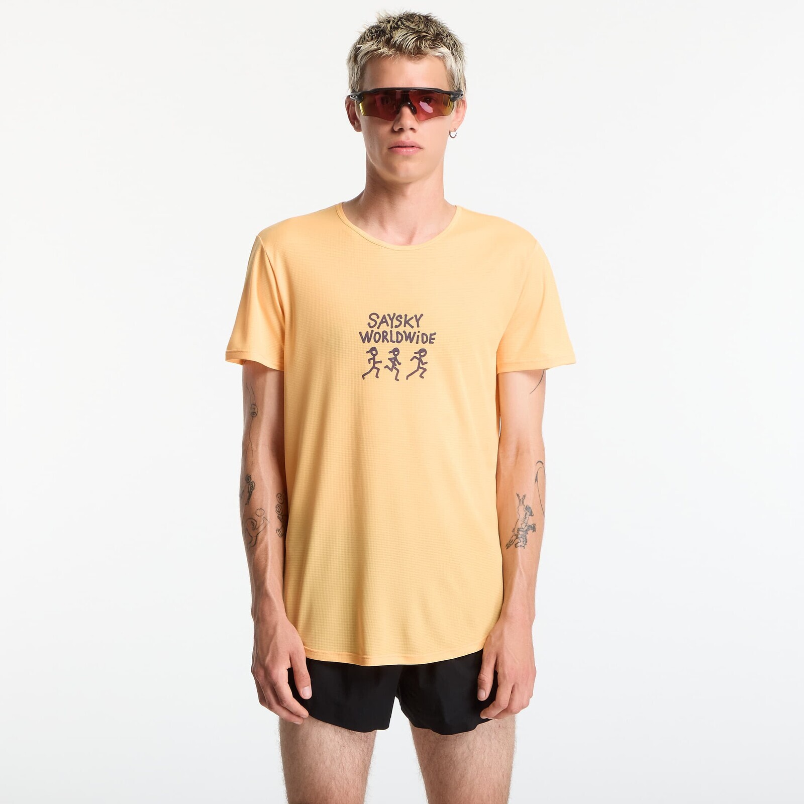 Tričko SAYSKY Statement Flow T-Shirt Orange XL