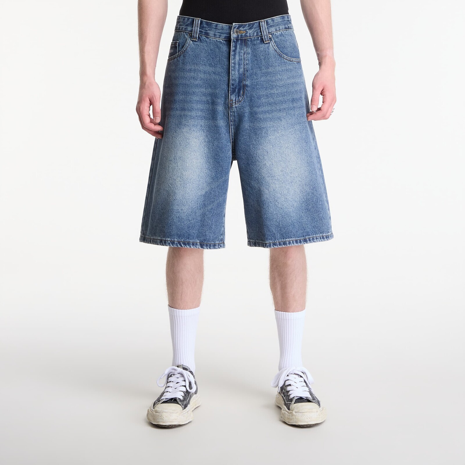 Šortky Wasted Paris Faded Casper Short Vintage Blue 36