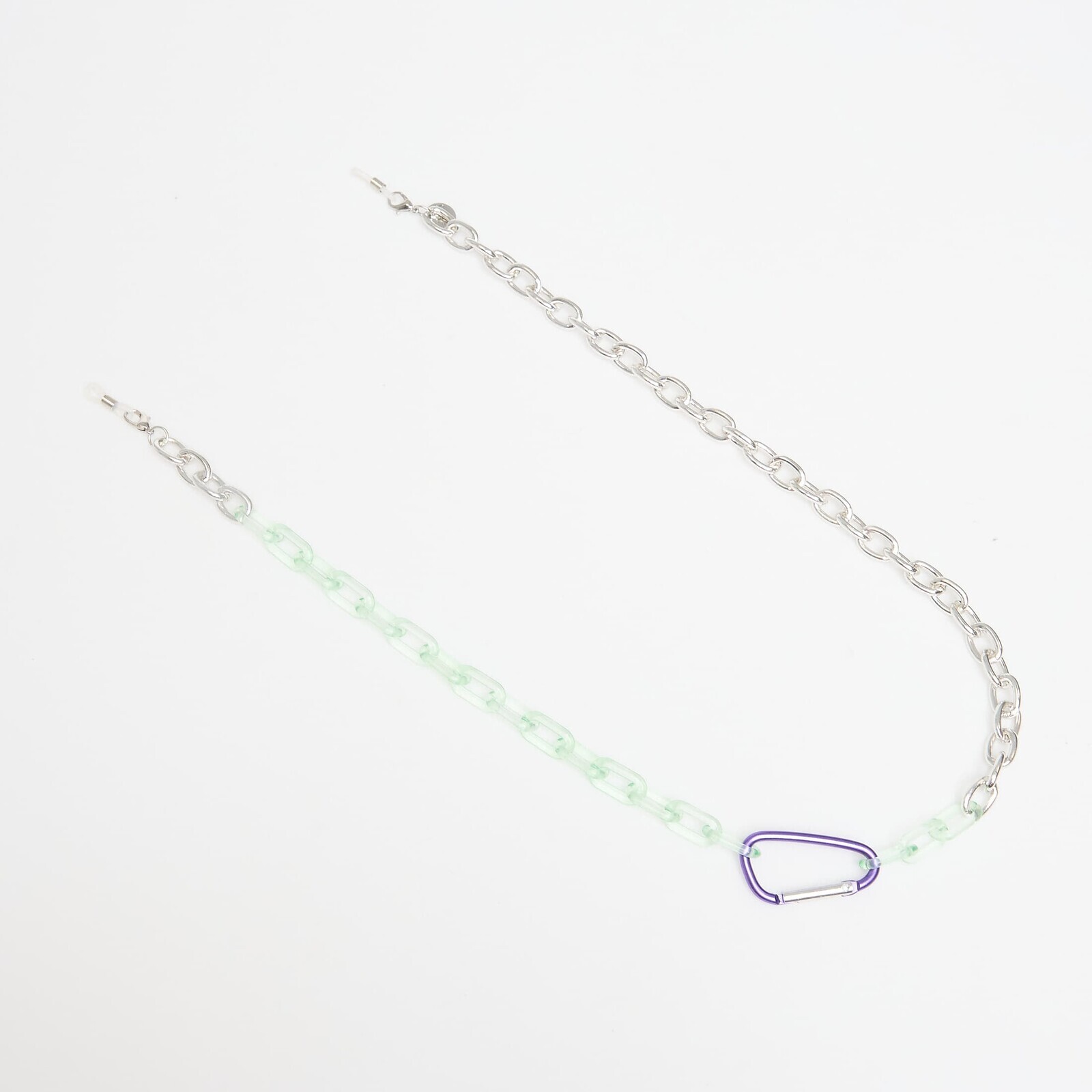 D.Franklin Link Chain Green / Silver Green, Silver Universal